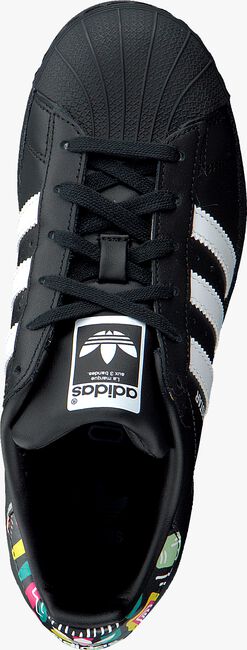 Schwarze ADIDAS Sneaker low SUPERSTAR J - large