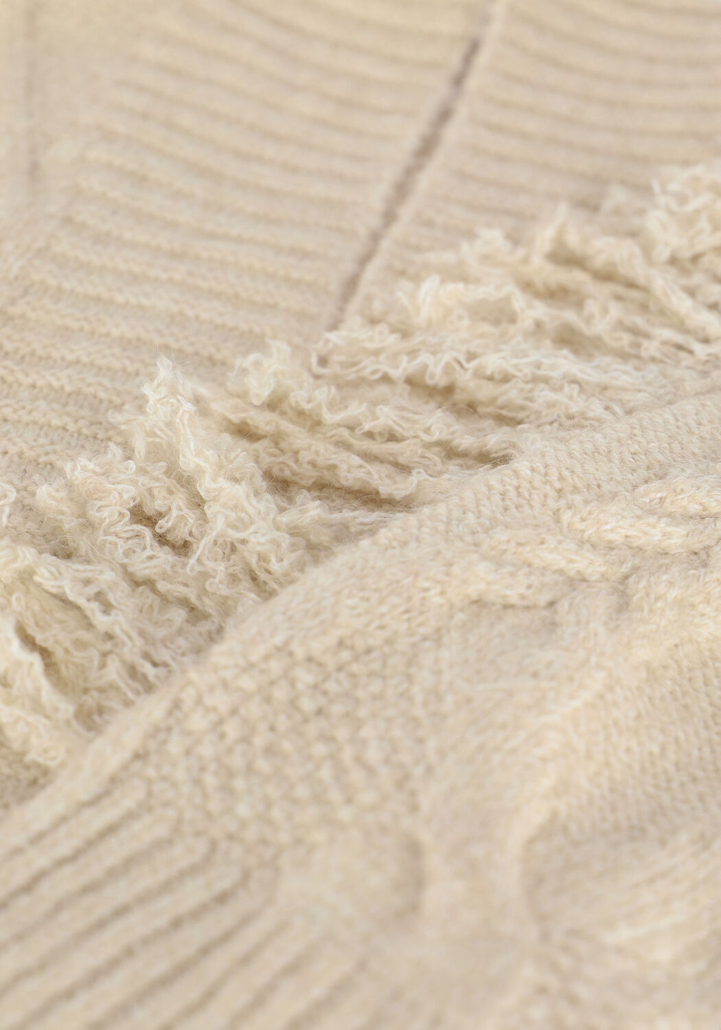 Beige SILVIAN HEACH Strickjacke LONG CARDIGAN CLEVELAND - large