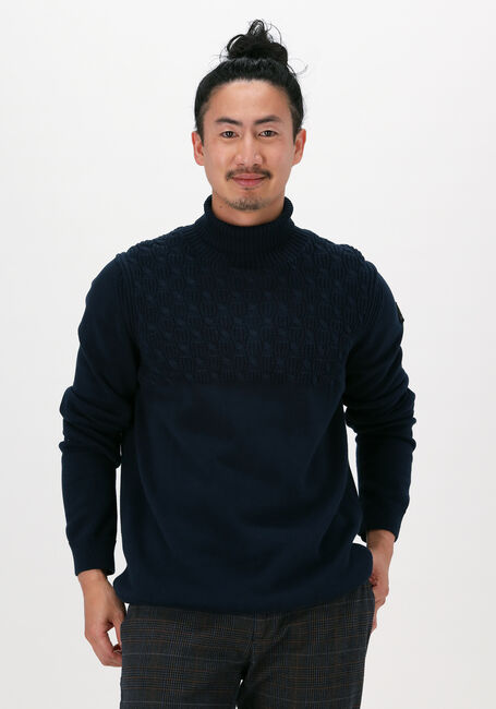 Dunkelblau VANGUARD Rollkragenpullover ROLL NECK COTTON - large