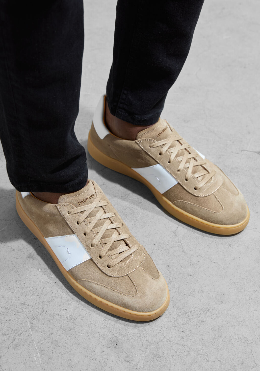 Taupe MAGNANNI Sneaker Low 25851 SUE - large