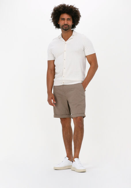 Beige SELECTED MEN Kurze Hose SLHCOMFORT-LUTON FLEX SHORTS W - large