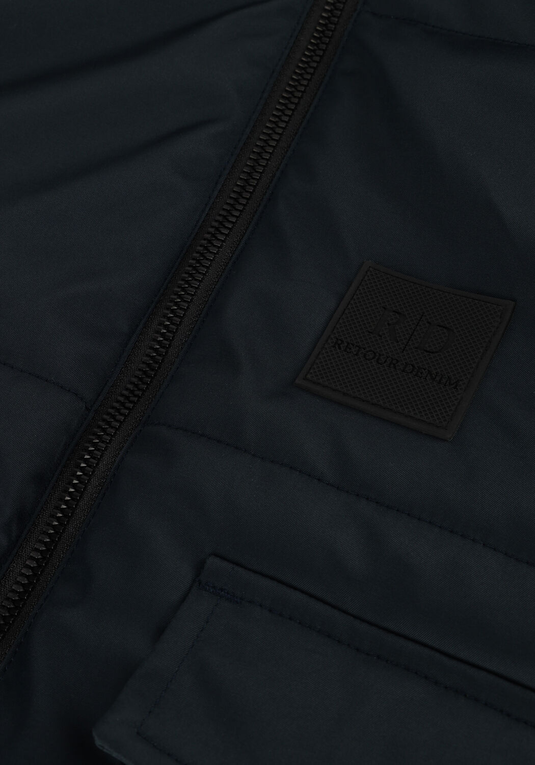 Dunkelblau RETOUR Wattierte Jack ROMAN - large