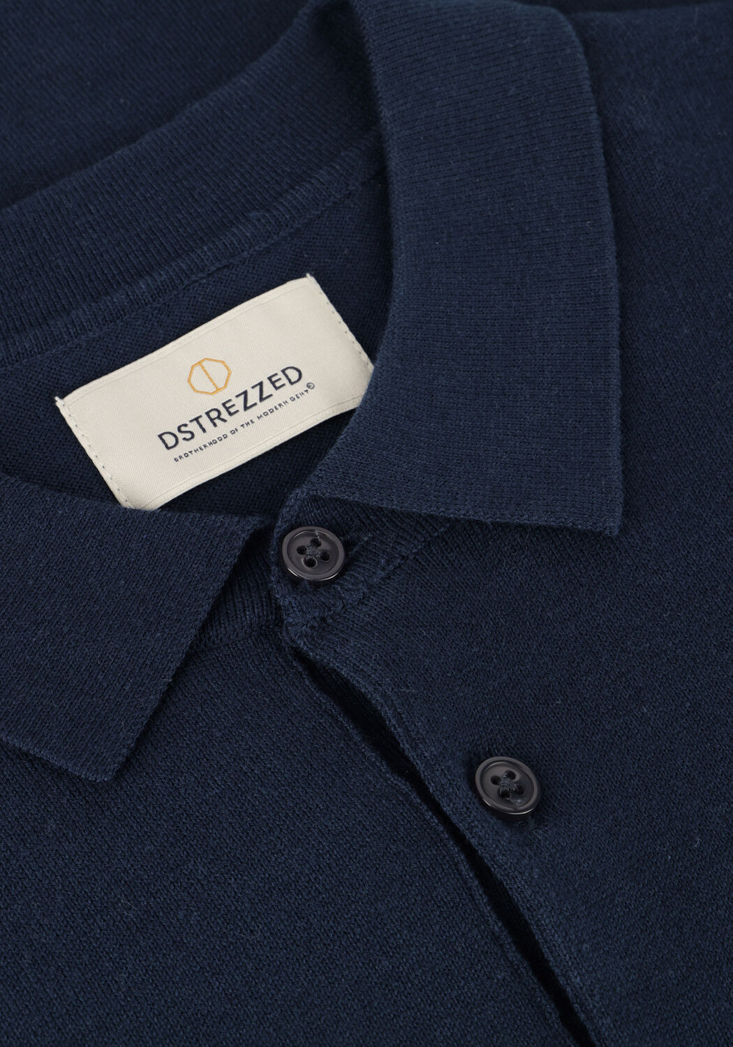 Dunkelblau DSTREZZED Polo-Shirt CAMILO POLO - large