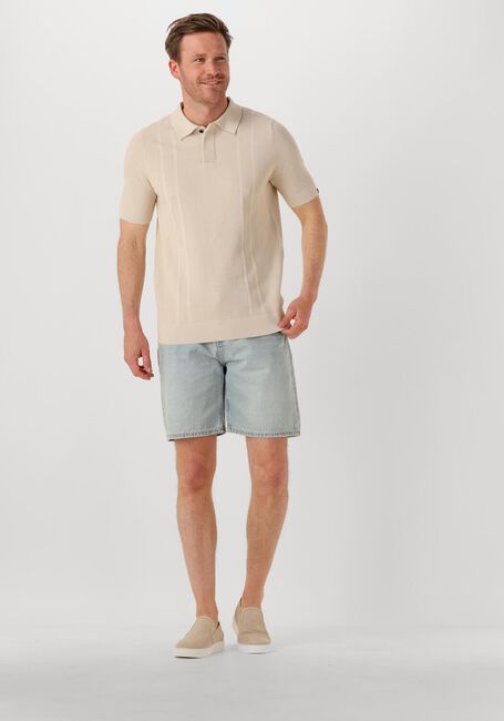 Beige BUTCHER OF BLUE Polo-Shirt RIPLEY KNIT POLO - large
