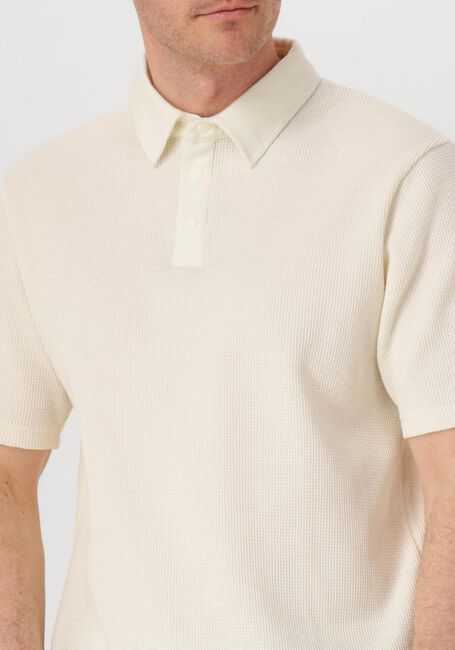 Nicht-gerade weiss ANERKJENDT Polo-Shirt AKKIKI WAFFLE POLO TEE - large