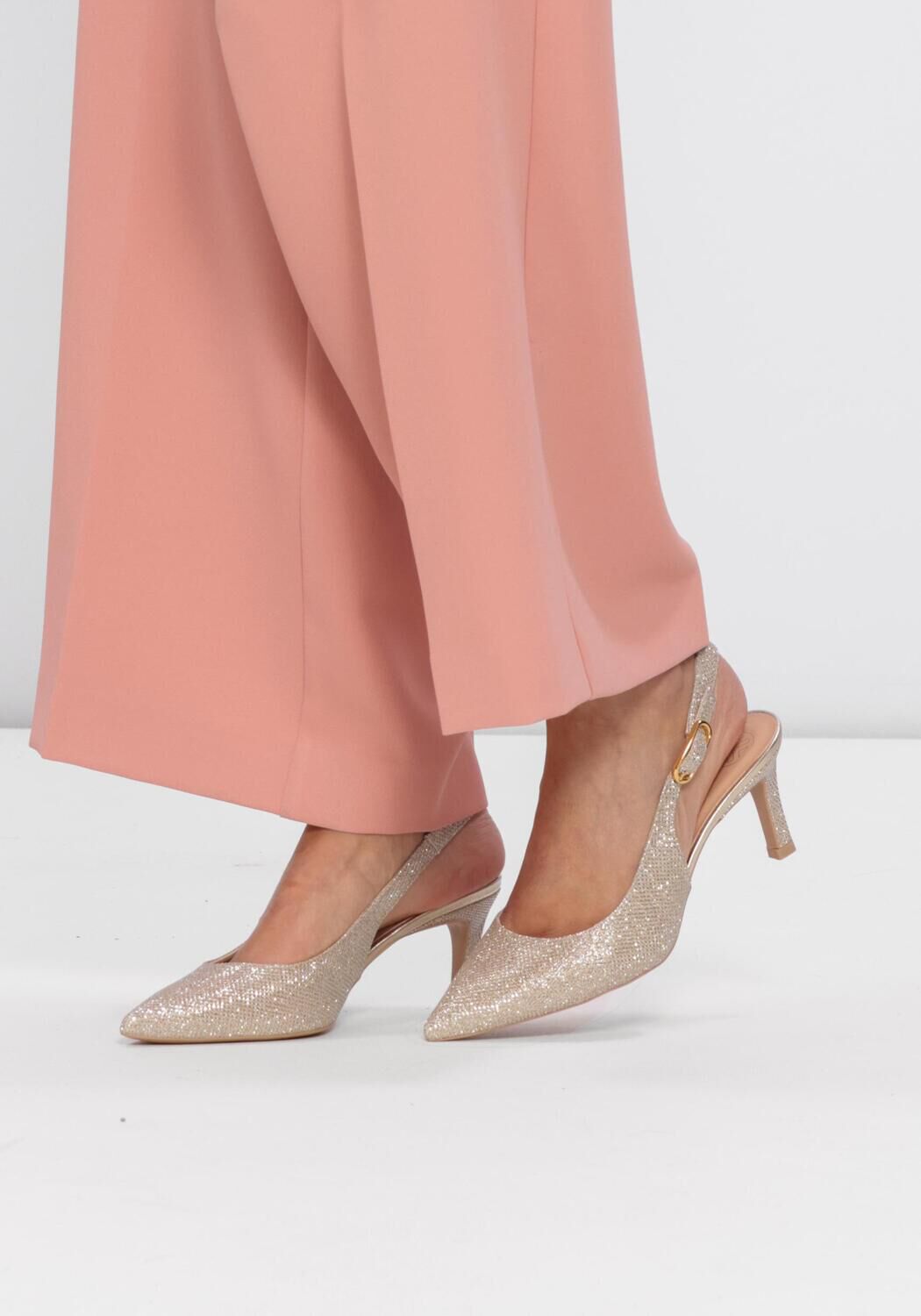 Goldfarbig UNISA Slingbacks LANZ - large