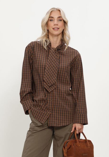 Braune AAIKO Blusen JANESSE CO 532 - large