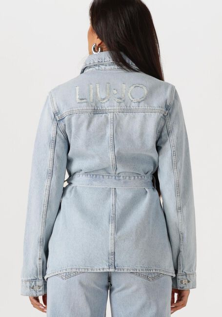 Hellblau LIU JO Jeansjacke GIUBBINO DENIM LOUD - large