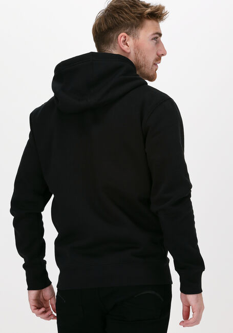 Schwarze TOMMY JEANS Sweatshirt TJM REGULAR FLEECE HOODIE - large