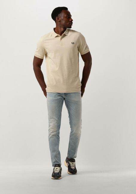 Sand FRED PERRY Polo-Shirt THE PLAIN FRED PERRY SHIRT - large
