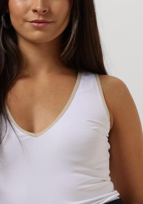 Weiße NUKUS Top JABA SINGLET - large
