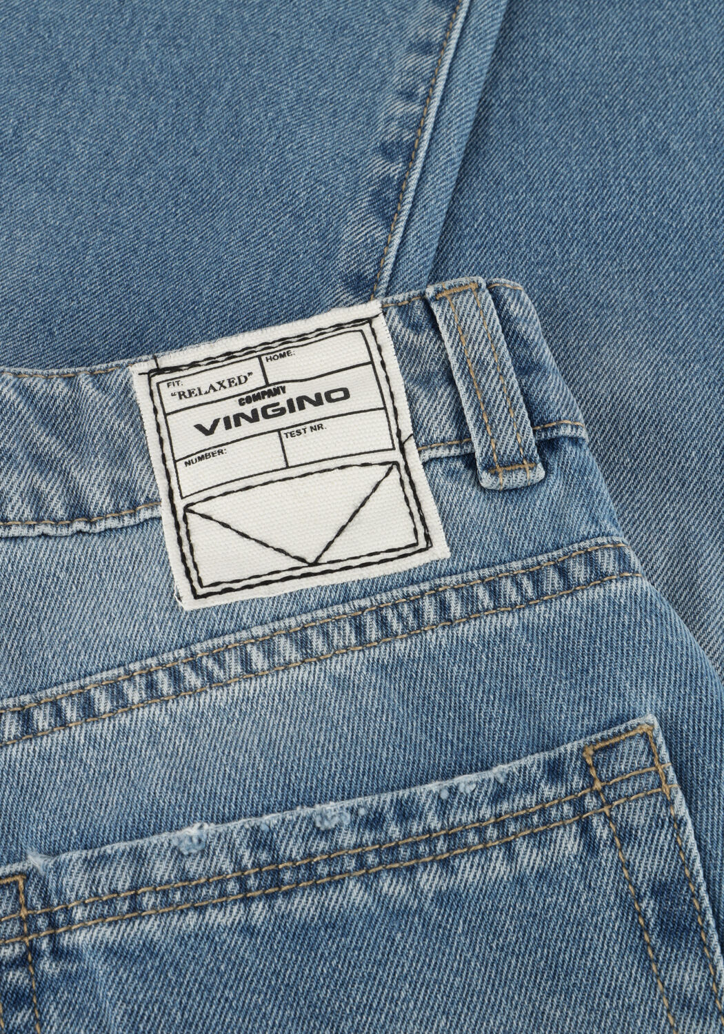 Blaue VINGINO Straight leg jeans GINO - large