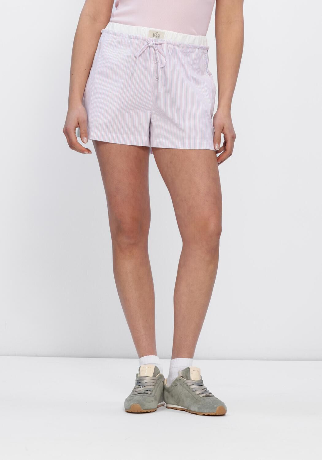 Hell-Pink THE LOLA CLUB Hosen MAEVE SHORT - large