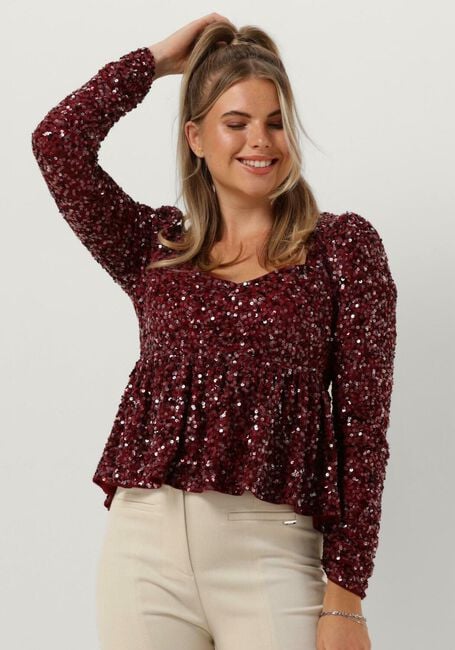 Rote NOTES DU NORD Bluse IDA BLOUSE - large