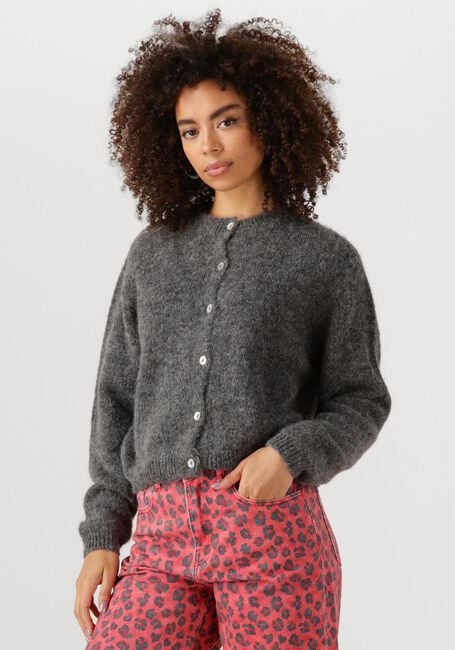 Graue BY-BAR Pullover CLEO NATURAL CARDIGAN - large
