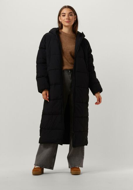 Schwarze SELECTED FEMME Wattierte Jack SLFJANINA LONG PUFFER COAT - large