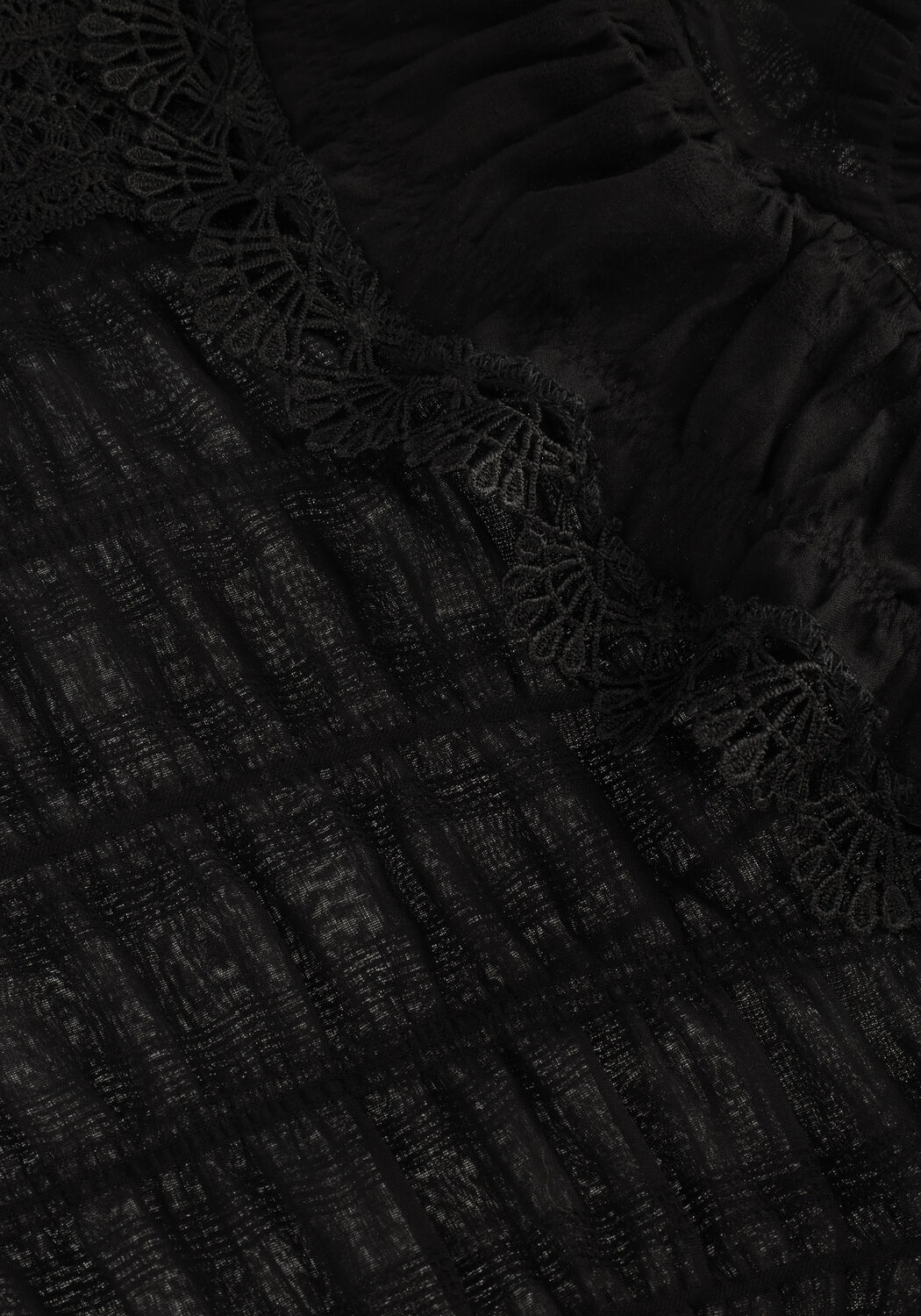 Schwarze HARPER & YVE Blusen ALICE-LS - large