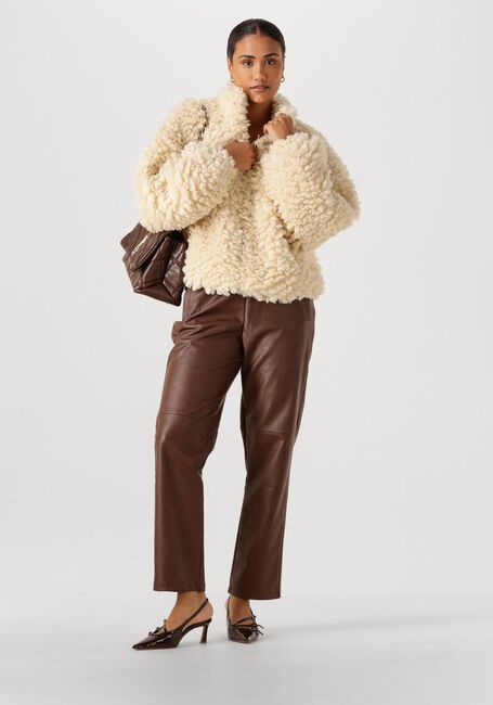 Ecru ANOTHER LABEL Teddy-Jacke SARA JACKET - large