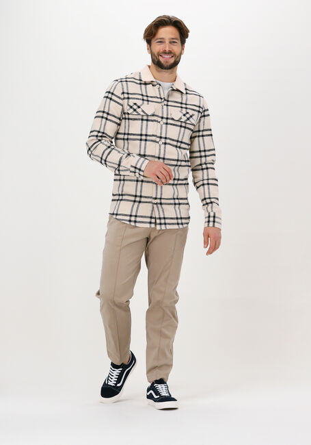 Camelfarbene KULTIVATE Overshirt ST EQUINOX - large