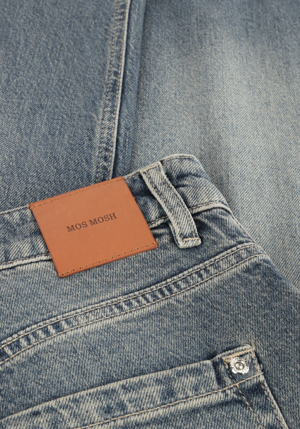 Blaue MOS MOSH Wide jeans MMDARA MAI JEANS - large