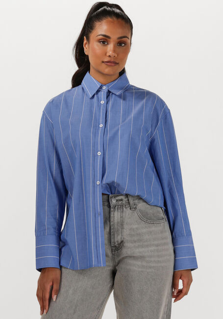 Blaue WITHBLACK Blusen WBLNOA LS STRIPED SHIRT - large