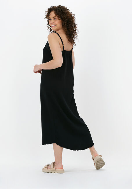 Schwarze 10DAYS Midikleid DRESS FLEECE - large