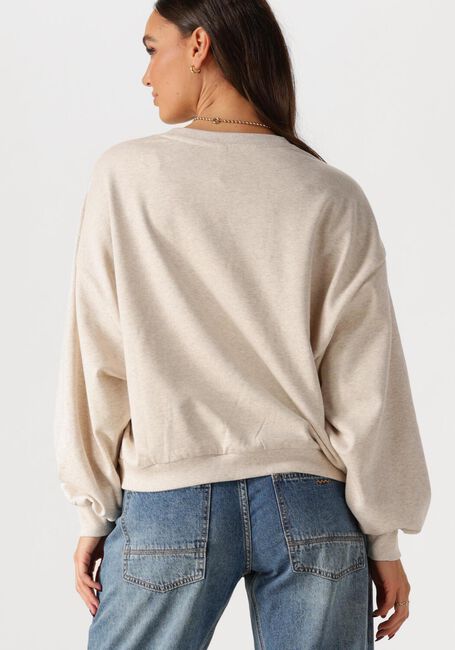 Beige SUMMUM Sweatshirt LONGSLEEVE EMBELLISHED SWEATSHIRT - large