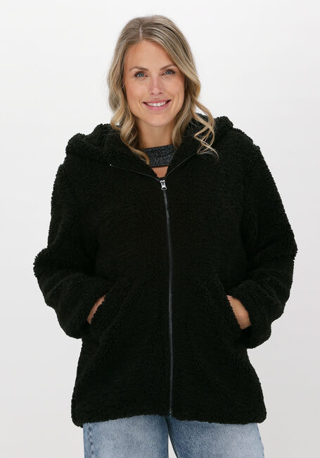 Schwarze RIANNE MEIJER x NA-KD Teddy-Jacke TEDDY JACKET - large