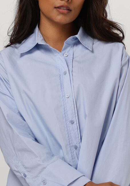 Hellblau NEO NOIR Blusen HESTHER POPLIN SHIRT - large