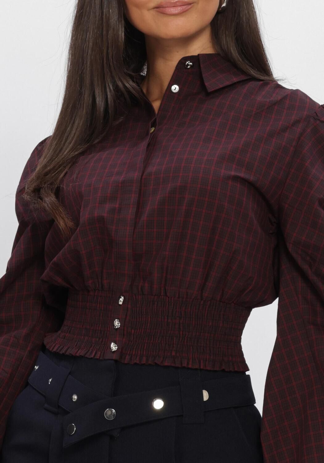 Bordeaux AAIKO Blusen BEAUDINE COLLAR CO 527 - large