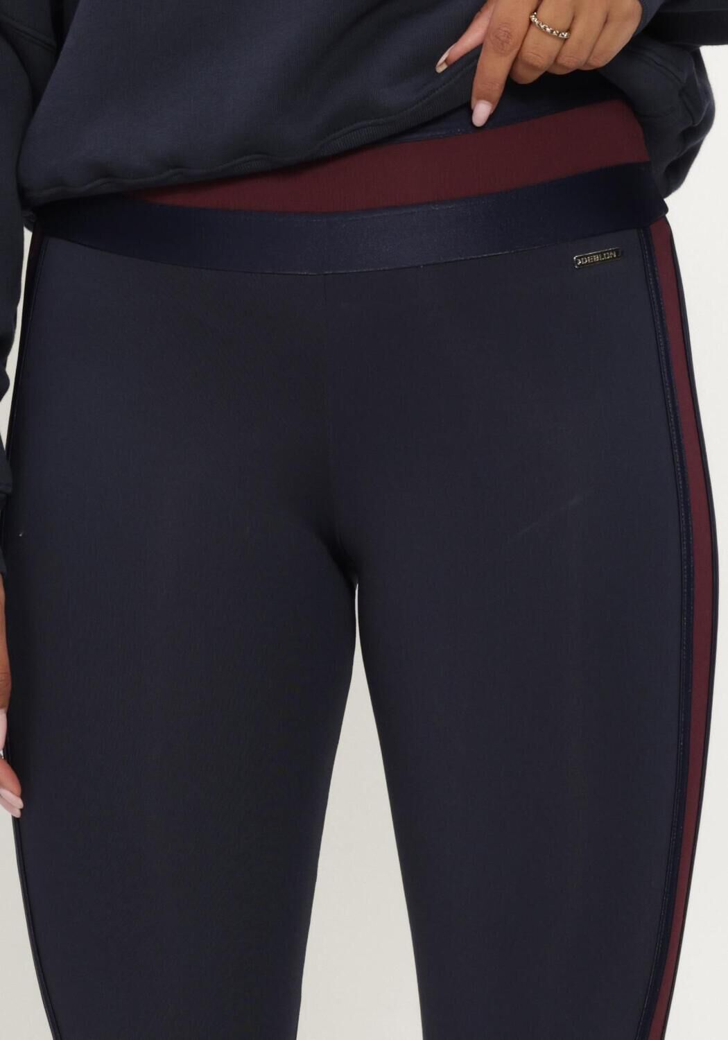 Dunkelblau DEBLON SPORTS Hosen LIV LEGGINGS - large