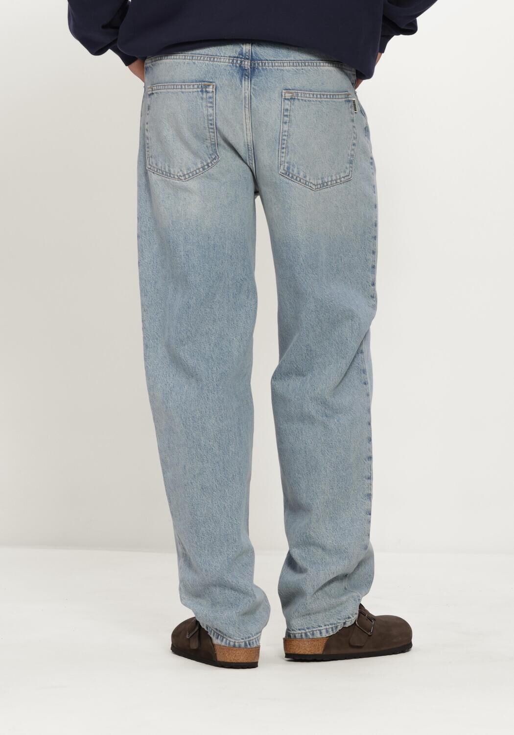 Hellblau WOODBIRD Wide jeans WBLEROY DUST JEANS - large