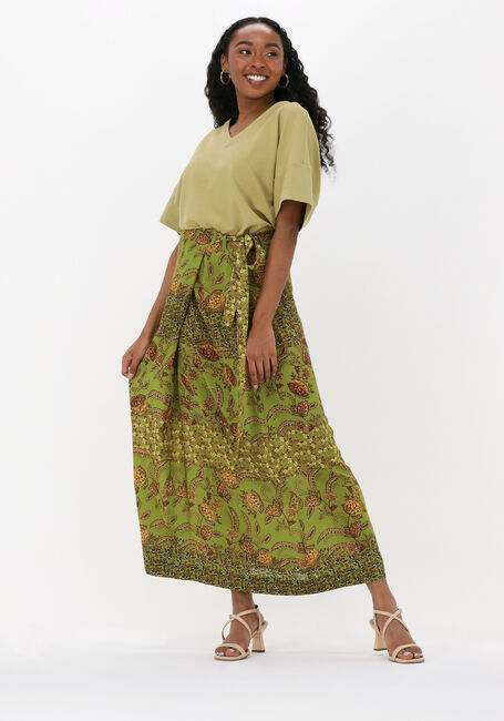 Goldfarbene VANILIA Top V NECK RIB - large