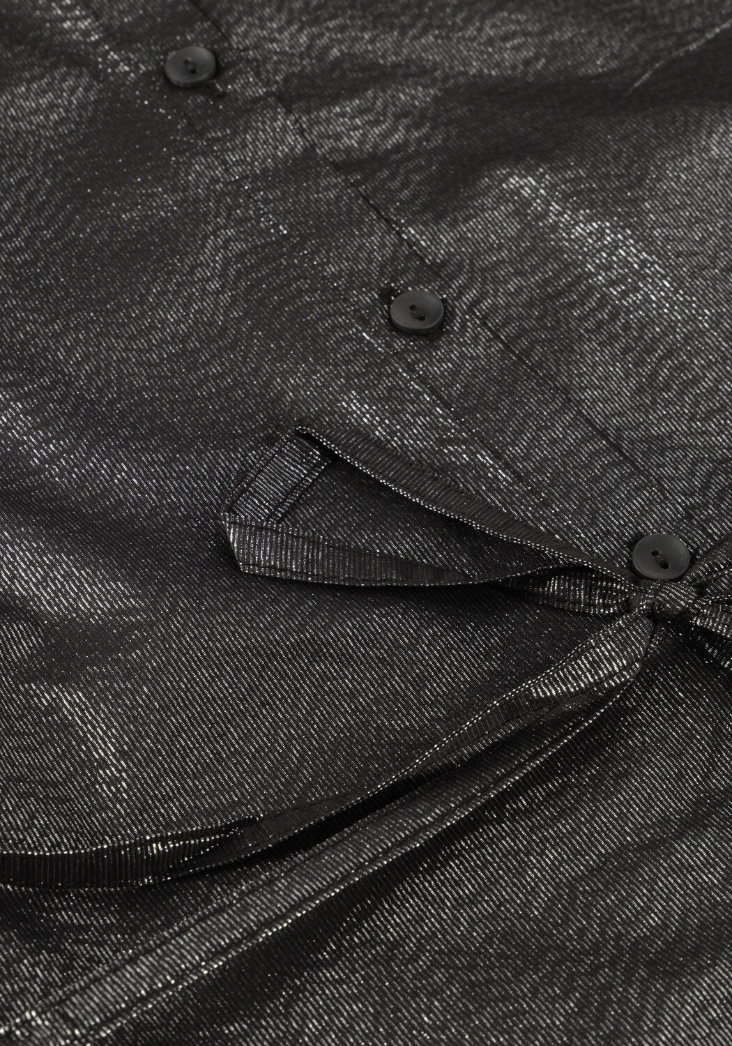 Schwarze BY-BAR Blusen CHRISTY SILVER BLOUSE - large