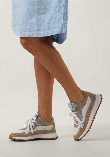 Taupe FLORIS VAN BOMMEL Sneaker Low SFW-10079 - large