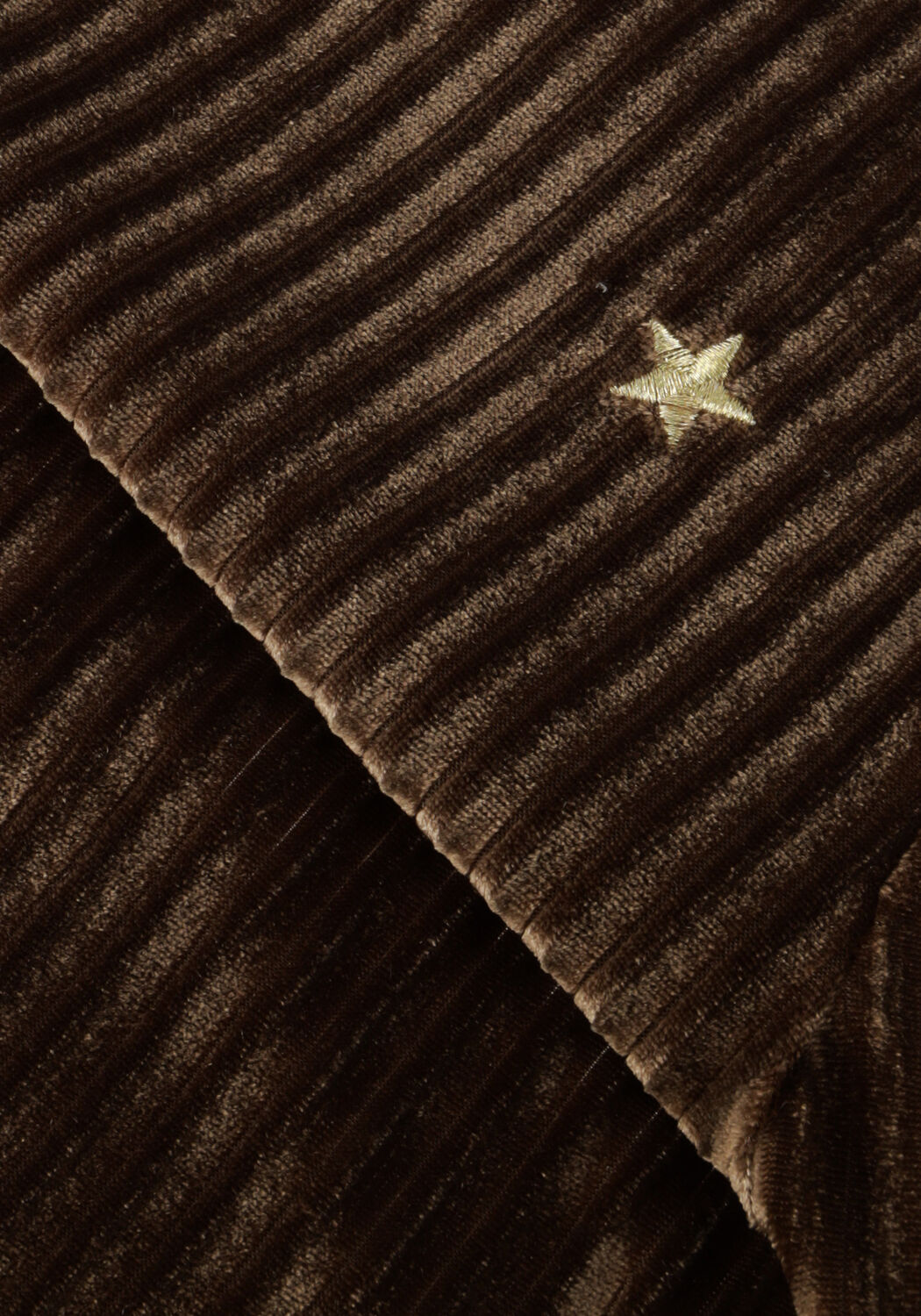 Braune LIKE FLO Top ESMAY FLO VELVET TOP - large