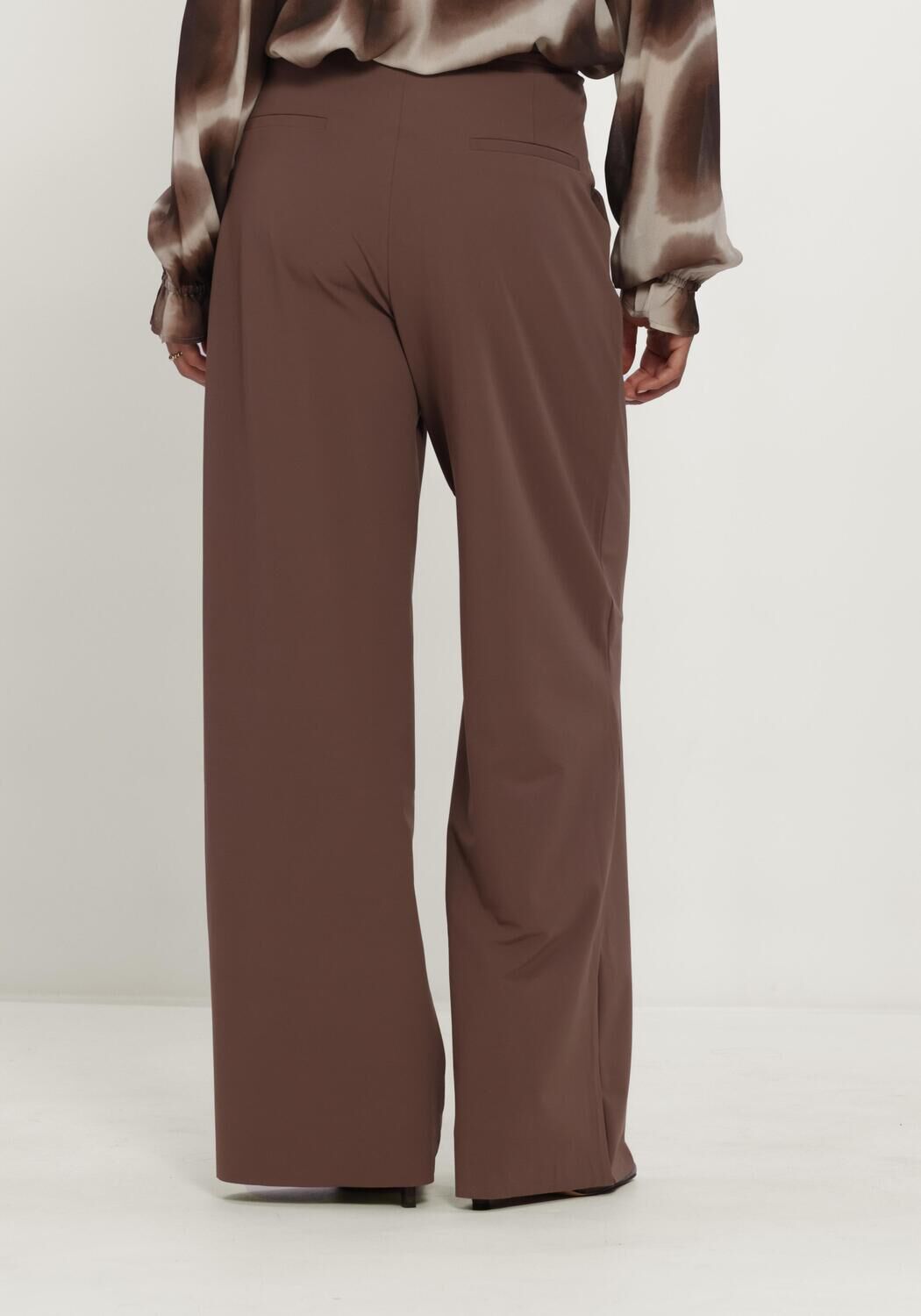 Braune JAPAN TKY Weite Hose KONA LONG - large