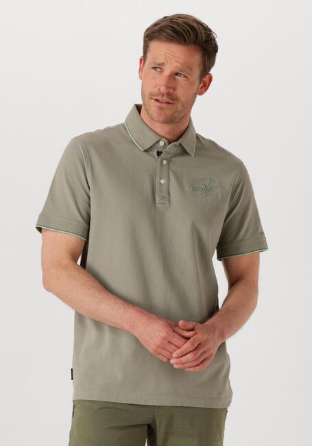 Khaki PME LEGEND Polo-Shirt STRETCH PIQUE PACKAGE - large