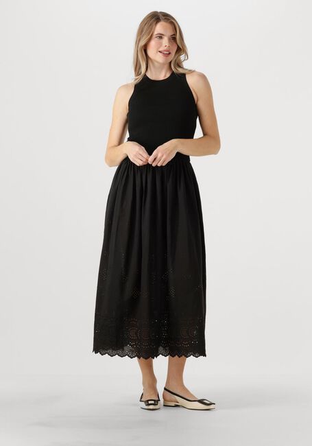 Schwarze VANESSA BRUNO Maxikleid ENNAYA - large