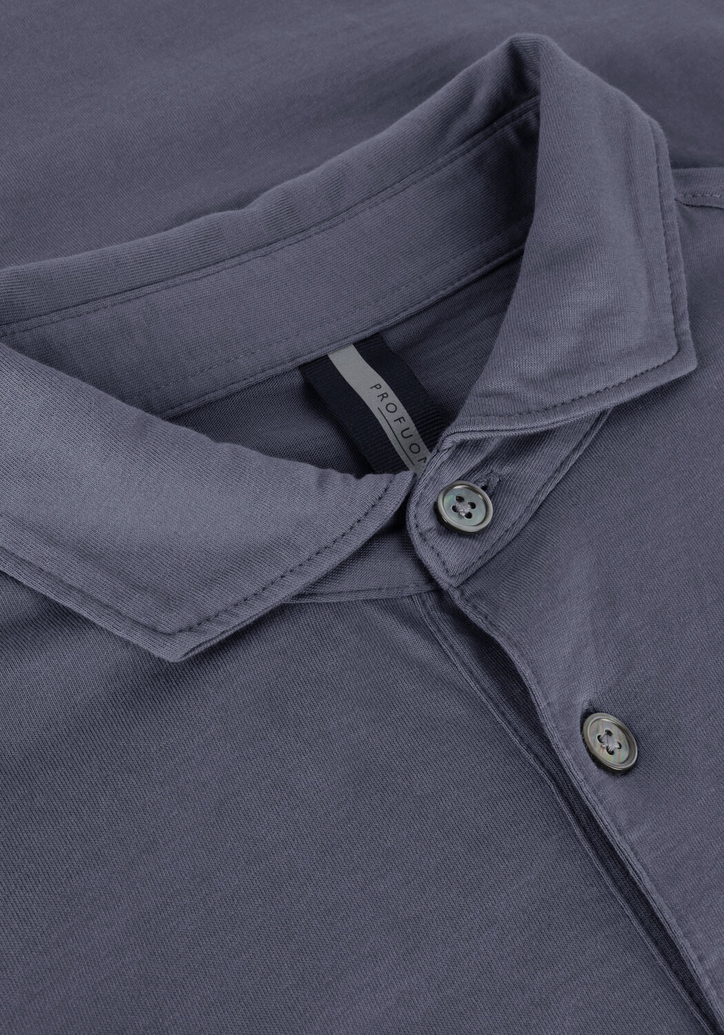 Hellblau PROFUOMO Polo-Shirt POLO LONG SLEEVE LS - large