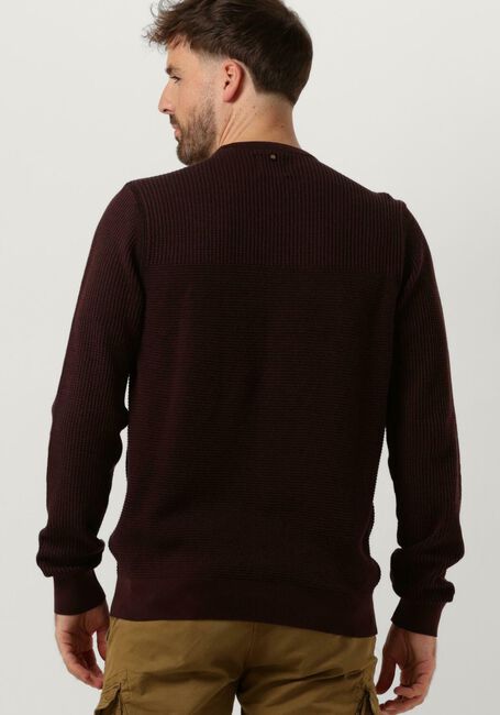 Bordeaux PME LEGEND Pullover CREWNECK COTTON PLATED - large