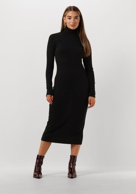 Schwarze EDITED Maxikleid GUSTAVA DRESS - large
