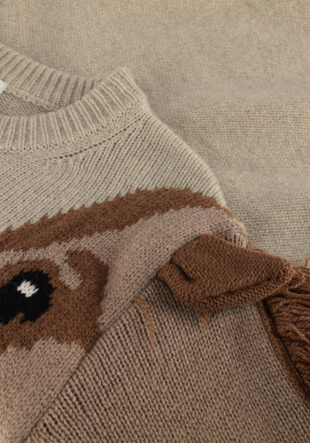 Braune MOLO Pullover GISELA - large