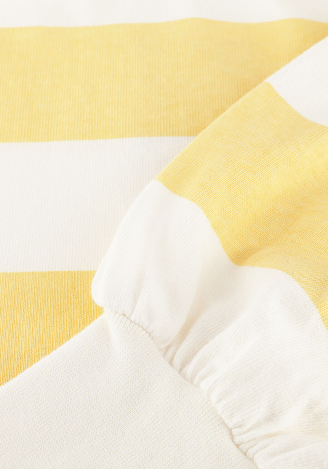 Gelbe CATWALK JUNKIE Pullover & Cardigans OVERSIZED STRIPED LONG SLEEVE - large