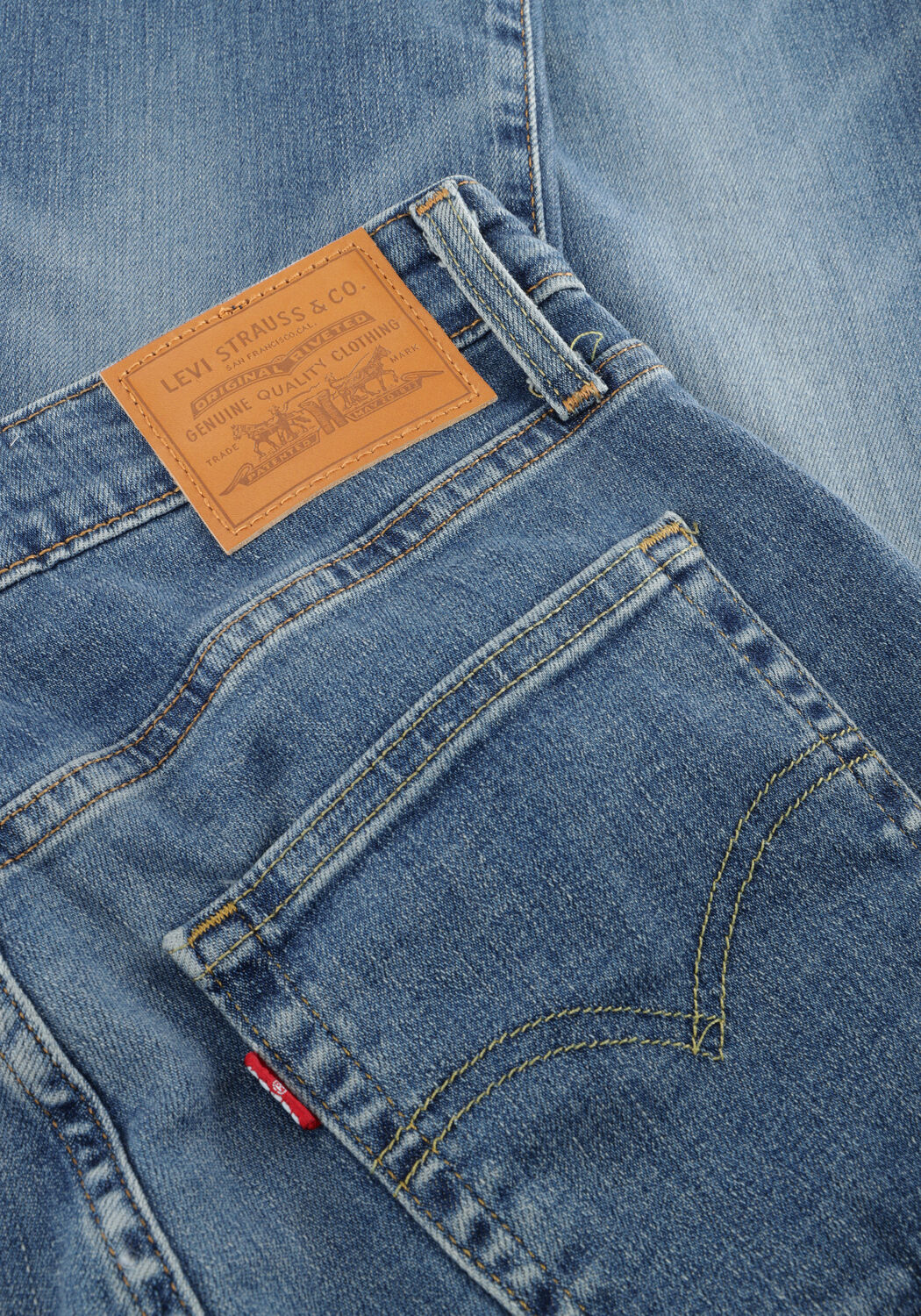 Blaue LEVI'S Flared jeans 725 HIGH RISE FLAIR BLUE WAVE MID - large