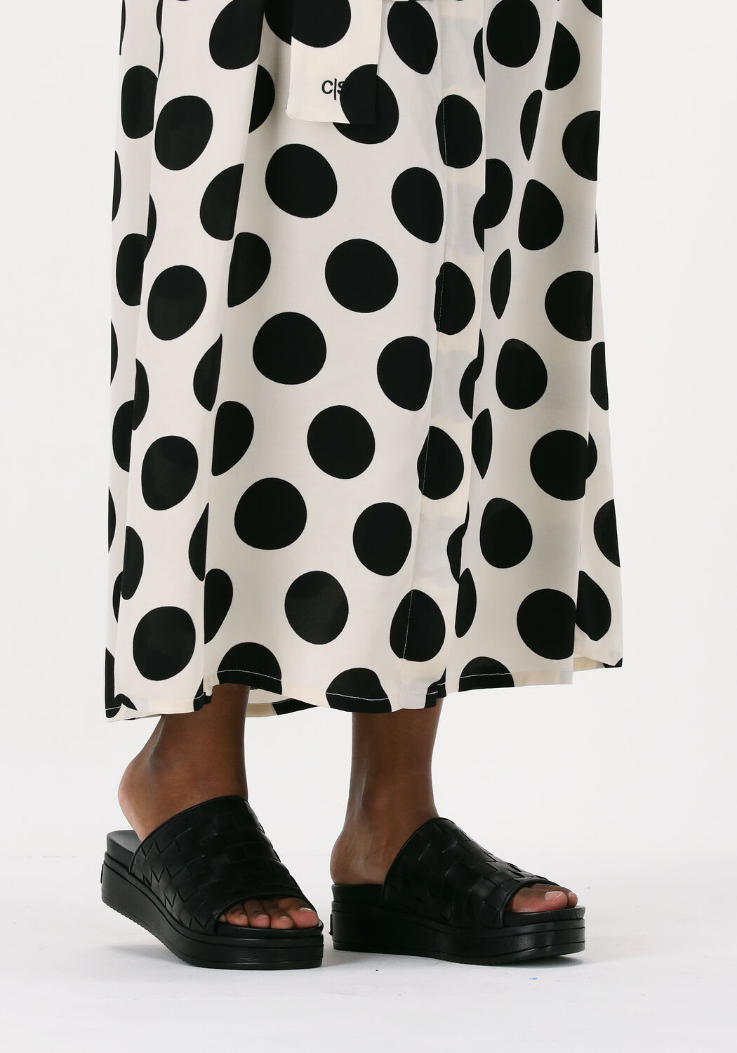 Schwarze SHABBIES Pantolette 170020260 - large