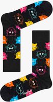 Schwarze HAPPY SOCKS Socken CAT SOCK - medium