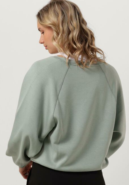 Grüne MSCH COPENHAGEN Sweatshirt MSCHNELINA IMA Q RAGLAN V SWEATERSHIRT - large