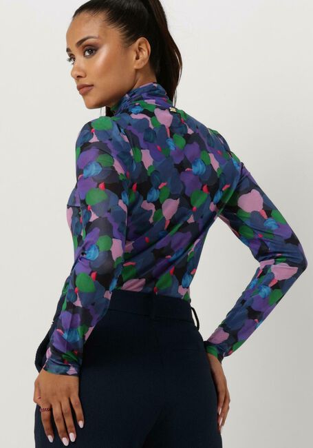 Dunkelblau POM AMSTERDAM Top BRUSHWORK LILAC - large