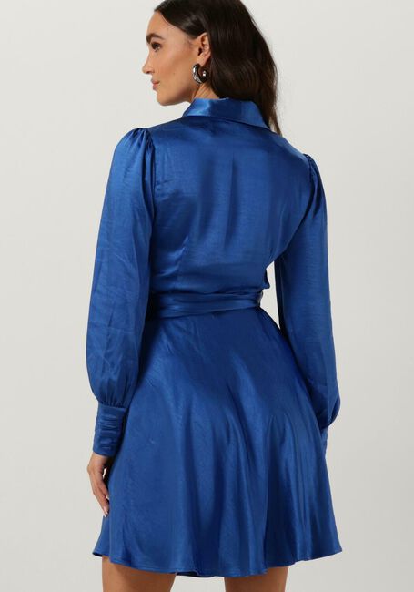 Blaue NOTRE-V Minikleid NV-DORIS SATIN DRESS - large